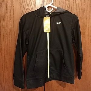 Boys champion light weight hooded sweatshirt.